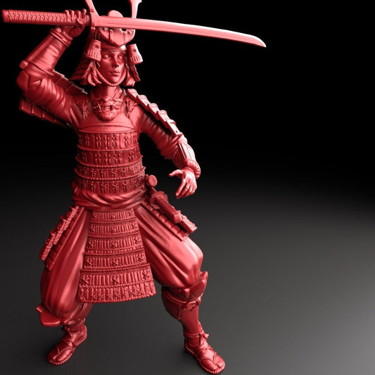 Samurai (3 Poses Available) - Brayan Nafarrate