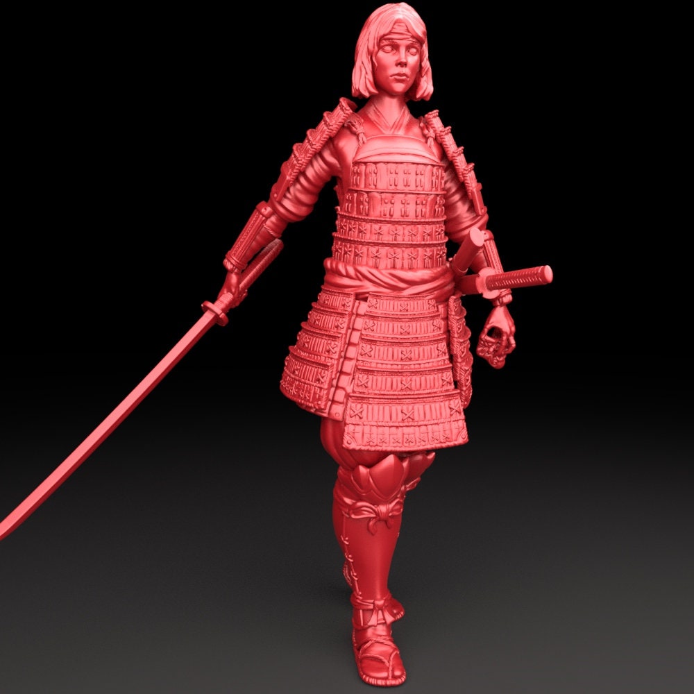 Samurai (3 Poses Available) - Brayan Nafarrate