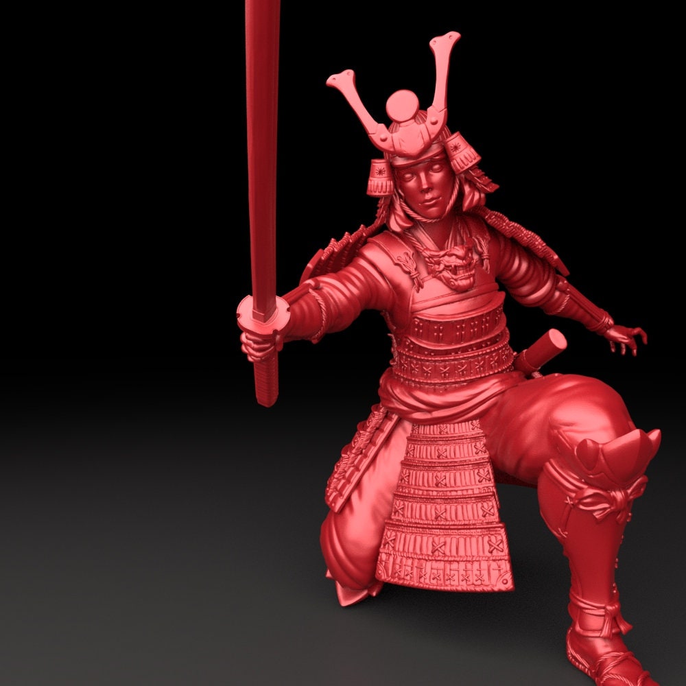 Samurai (3 Poses Available) - Brayan Nafarrate