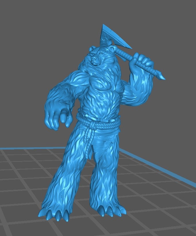 Werebear (3 Variants Available) - Brayan Nafarrate