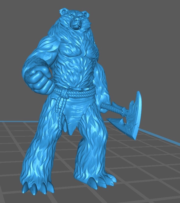 Werebear (3 Variants Available) - Brayan Nafarrate