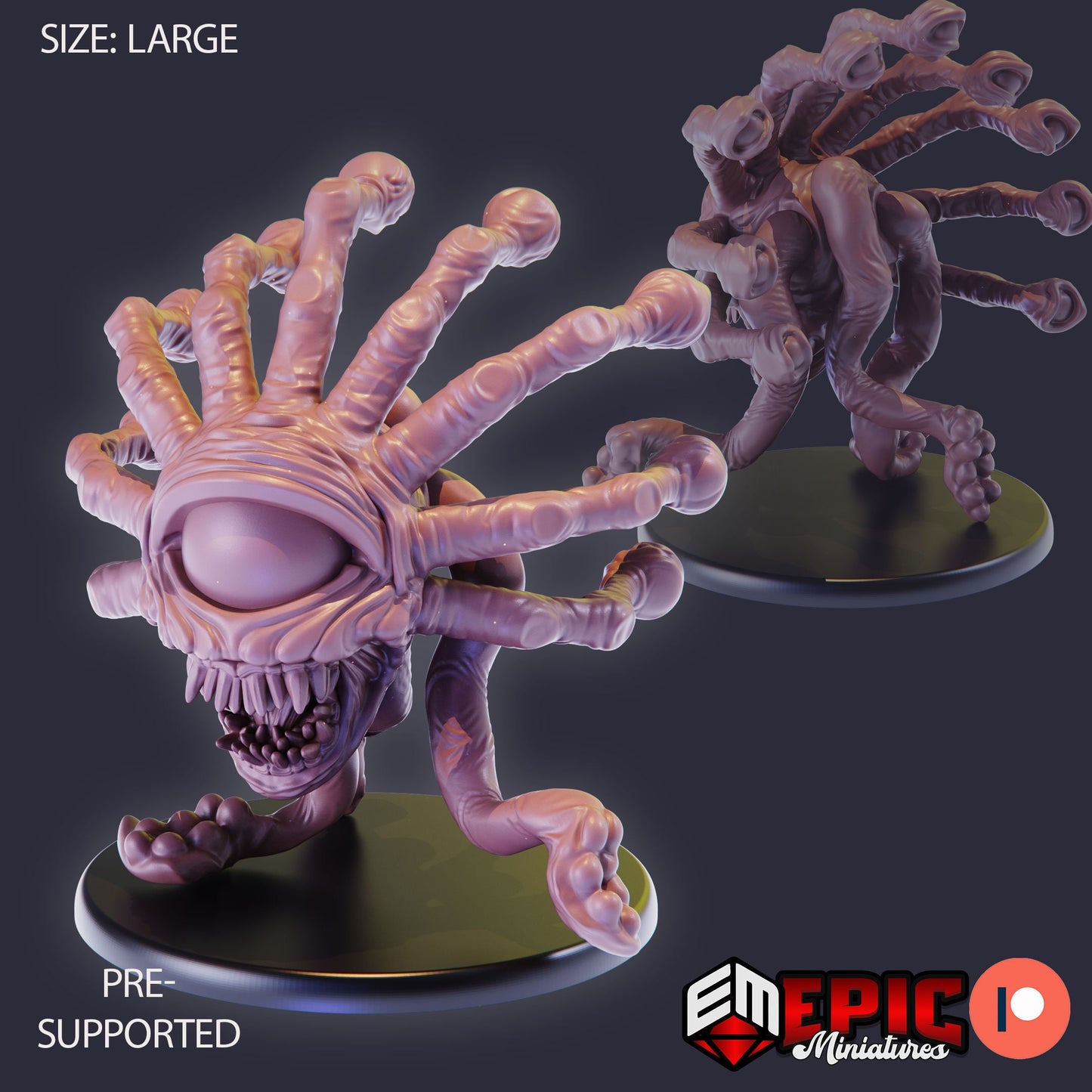 Psionic Tyrant (3 Variants) - Epic Miniatures