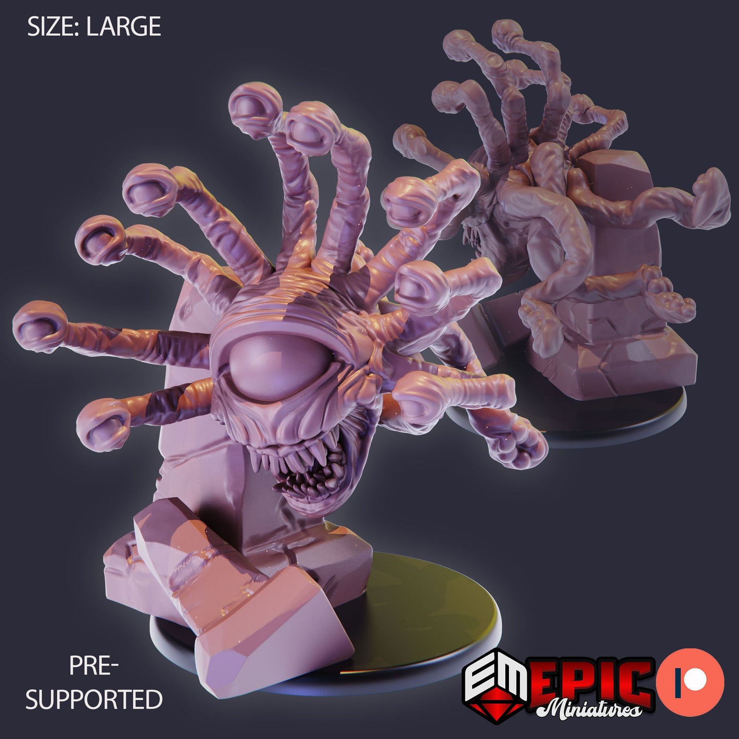 Psionic Tyrant (3 Variants) - Epic Miniatures