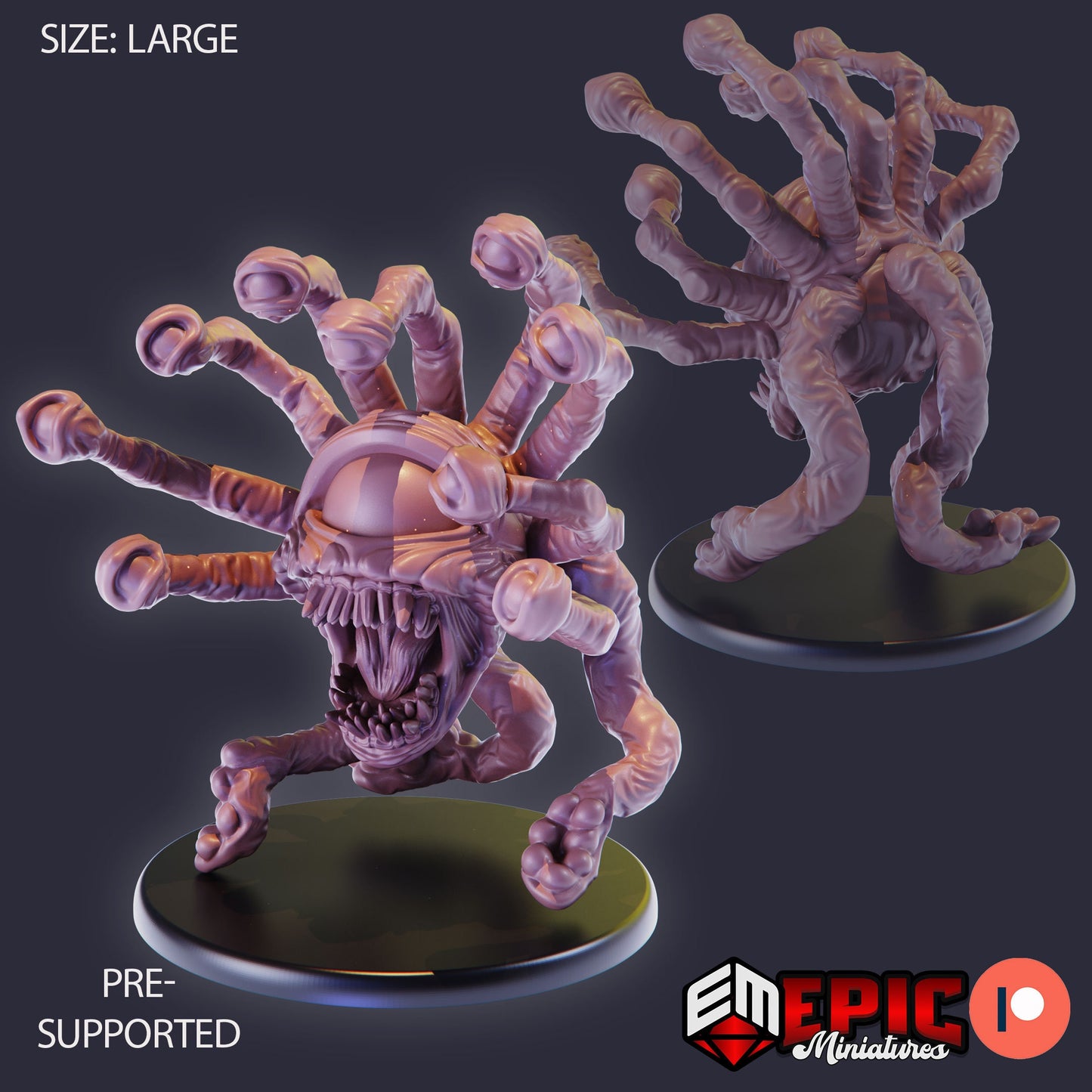Psionic Tyrant (3 Variants) - Epic Miniatures