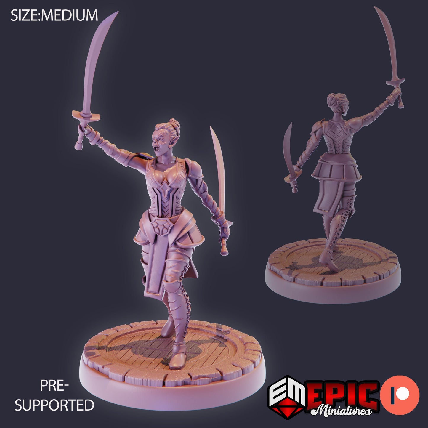 Slave Rebel (3 Variants) - Epic Miniatures