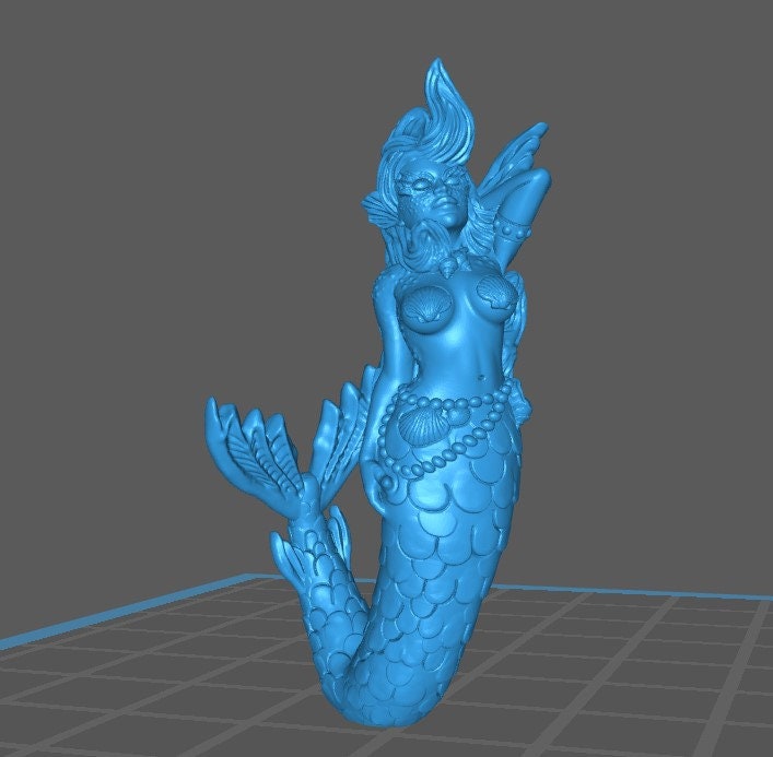 Mermaid (3 Poses Available) - Brayan Nafarrate