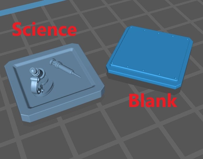 Science Lab - Scenery Kit - Print Minis