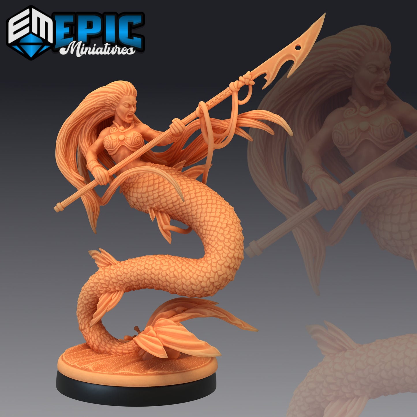 Mermaid (3 Variants) - Epic Miniatures