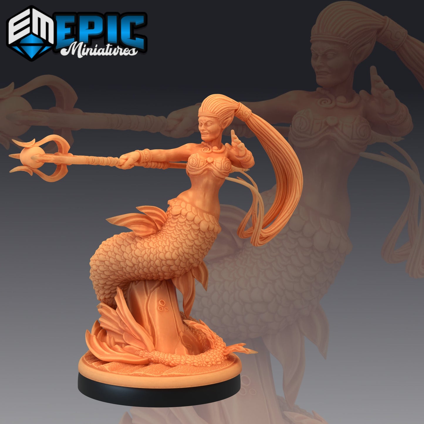 Mermaid (3 Variants) - Epic Miniatures