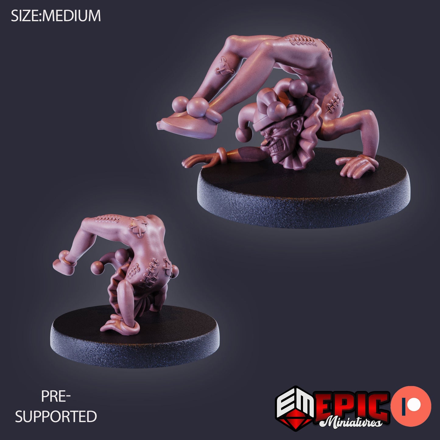 Horror Clown (8 Variants) - Epic Miniatures