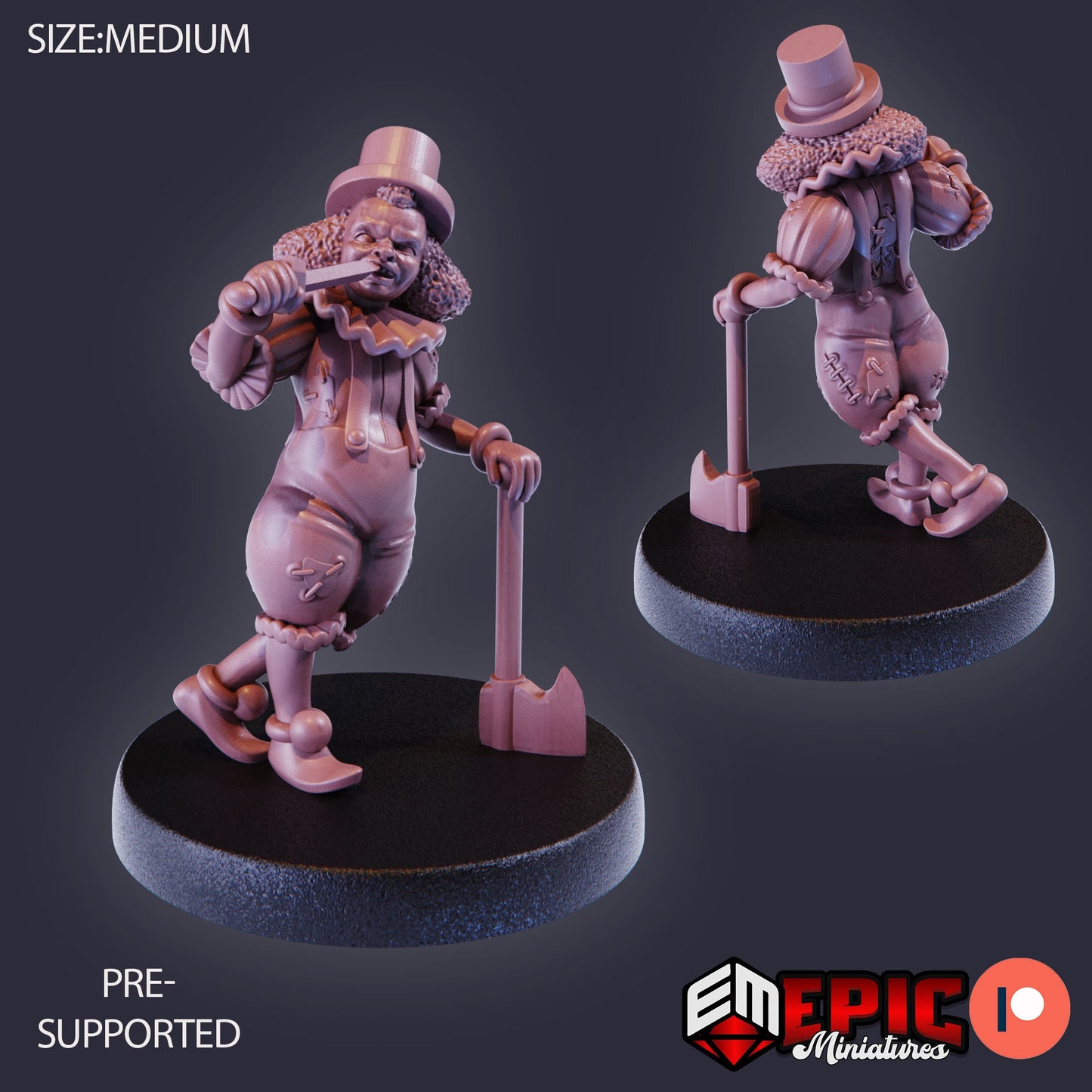 Horror Clown (8 Variants) - Epic Miniatures