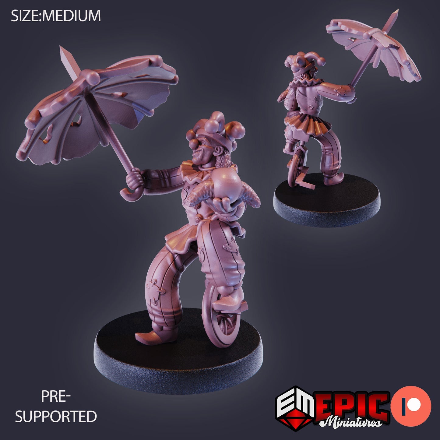 Horror Clown (8 Variants) - Epic Miniatures