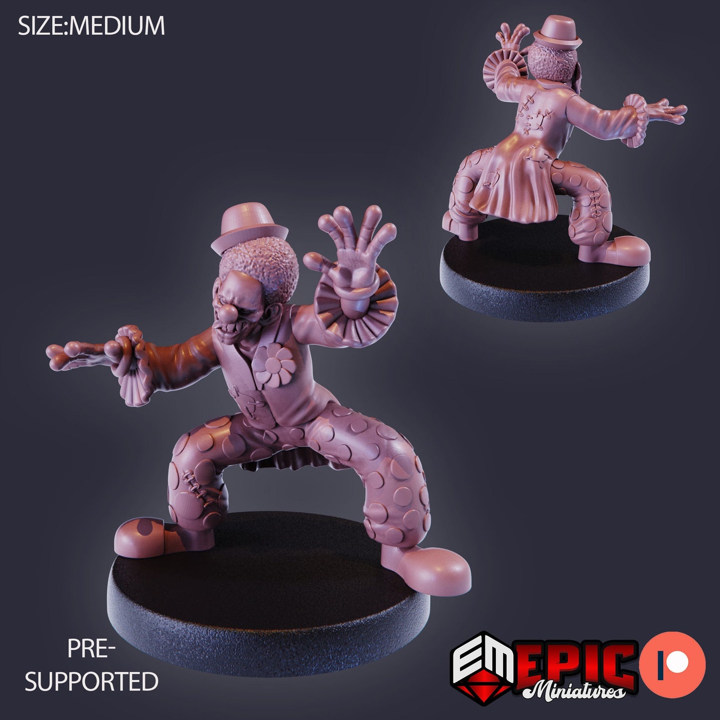 Horror Clown (8 Variants) - Epic Miniatures