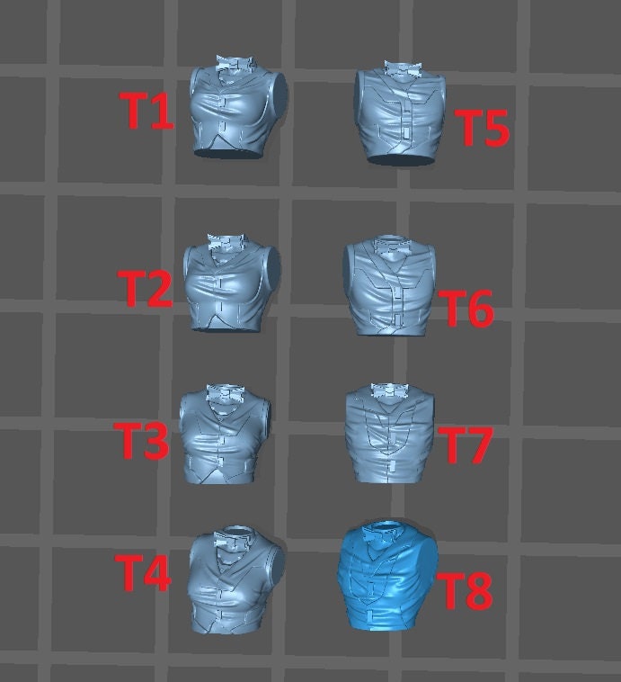 Casino Staff - Modular Kit - Print Minis