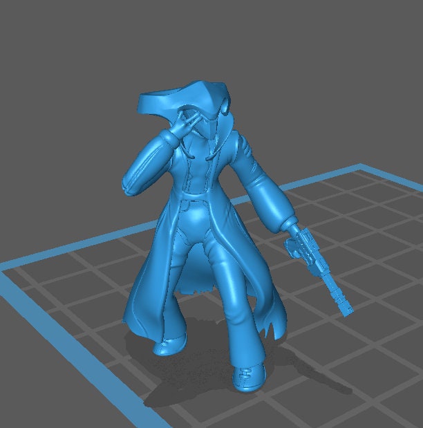Alien Bounty Hunter (2 Variants Available) - Print Minis