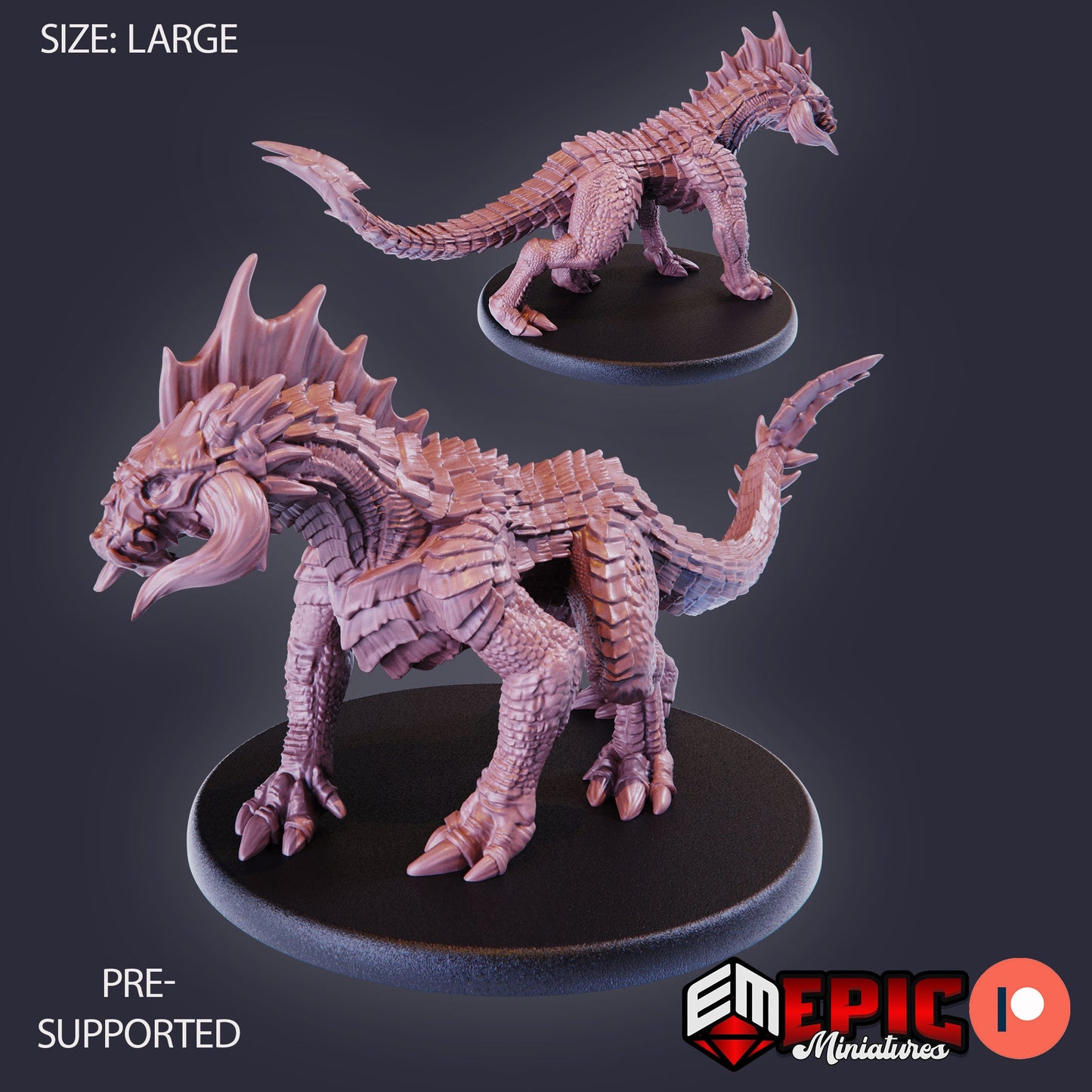 Black Guard Drake (5 Variants Available) - Epic Miniatures