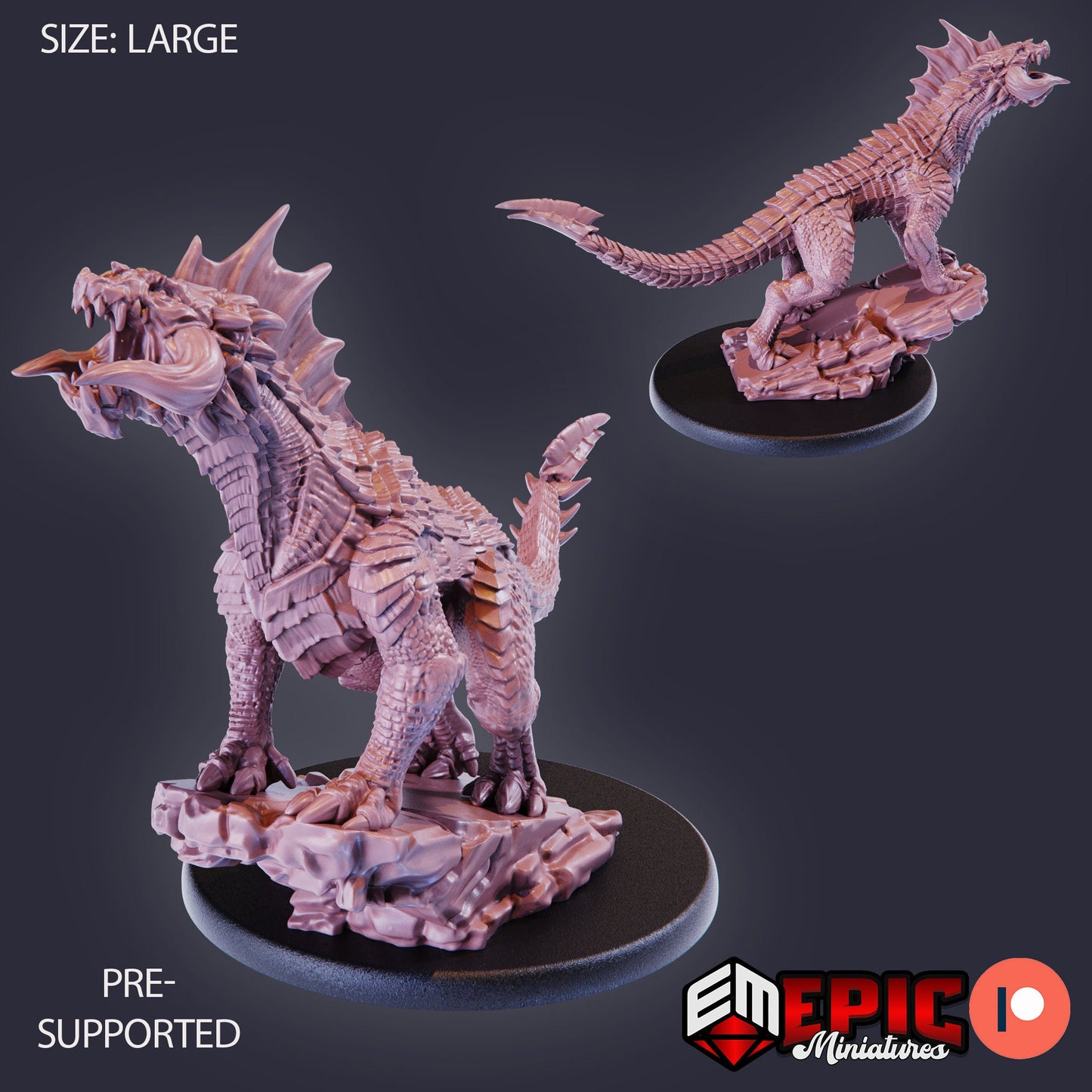 Black Guard Drake (5 Variants Available) - Epic Miniatures