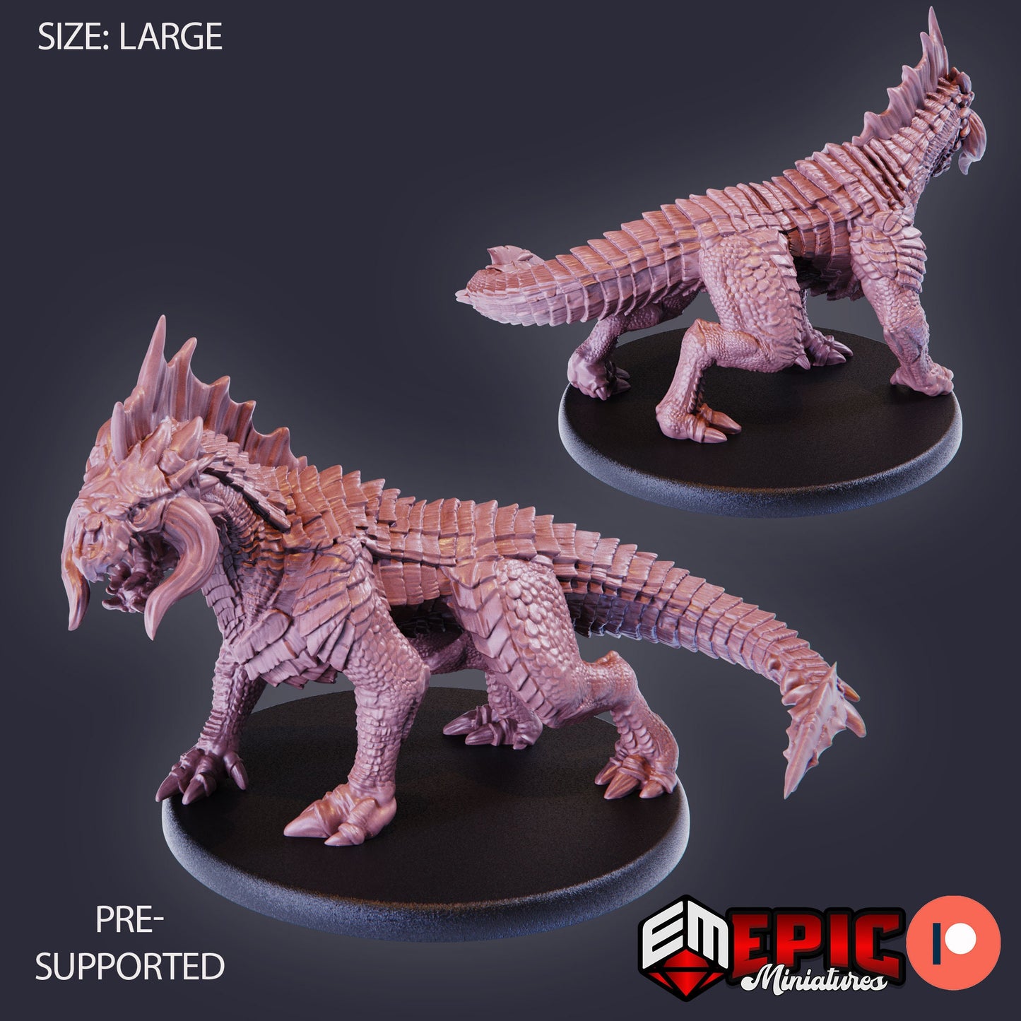Black Guard Drake (5 Variants Available) - Epic Miniatures