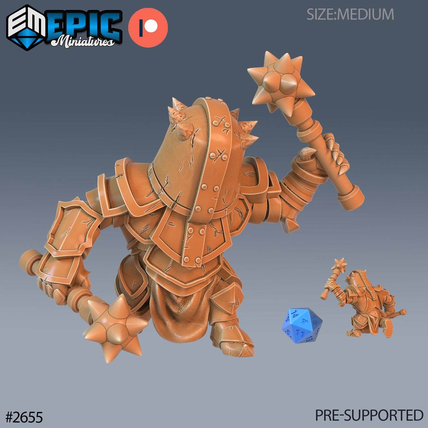 Halfling Juggernauts (3 Variants Available) - Epic Miniatures