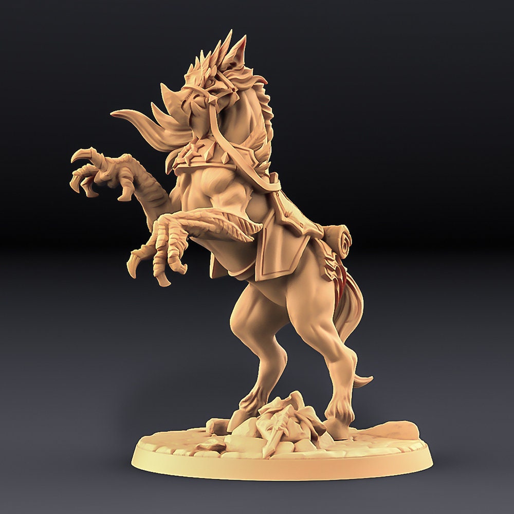Sigfrido riding a Gryphsteed - Artisan Guild