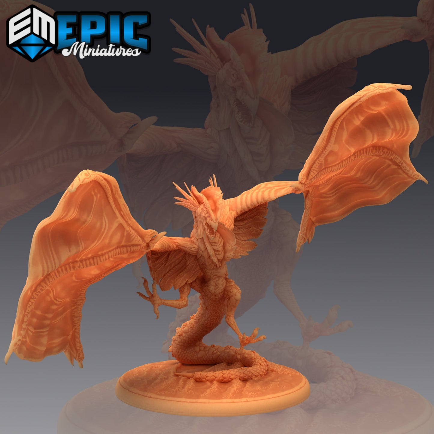 Cockatrice (3 Variants Available) - Epic Miniatures