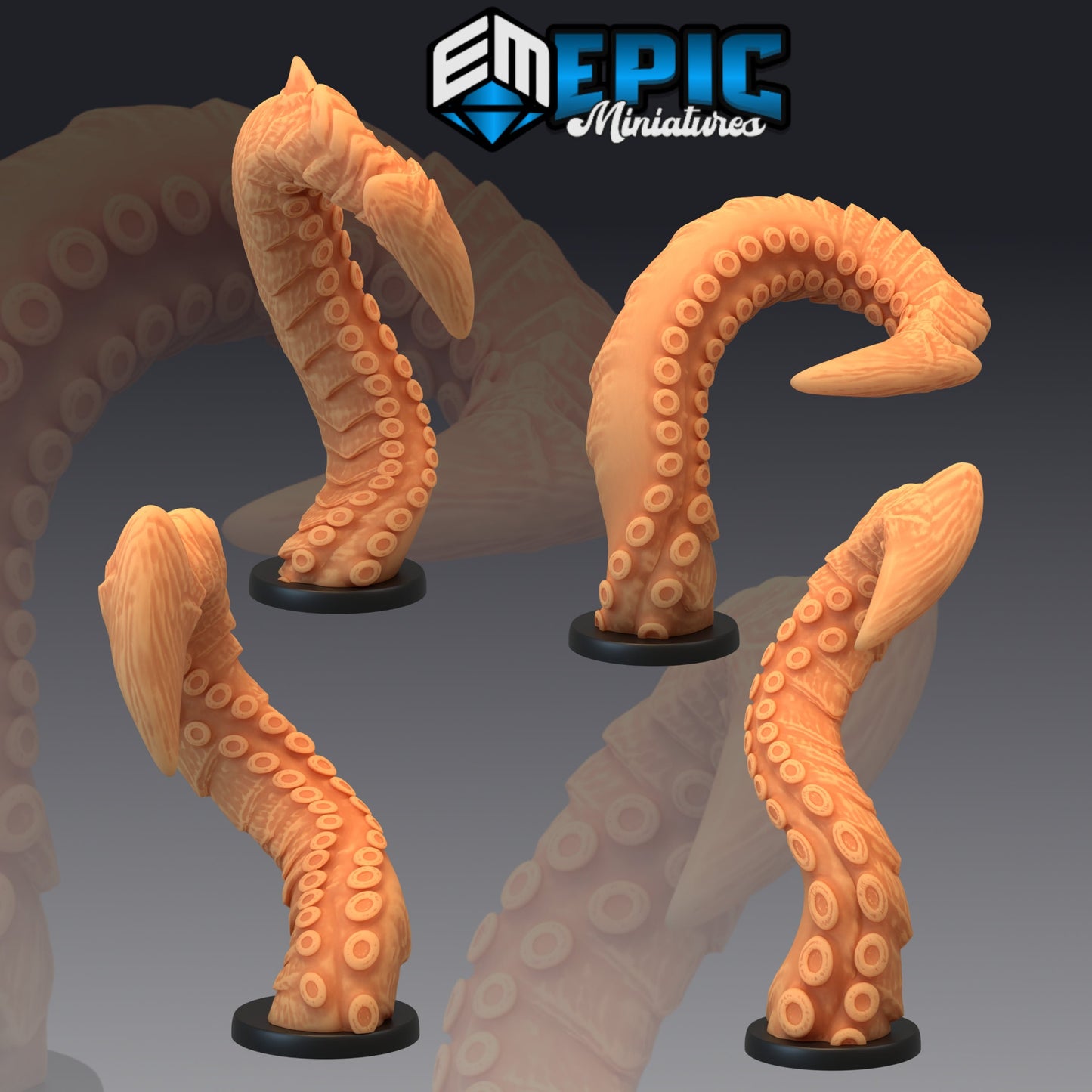 Kraken (5 Variants) - Epic Miniatures