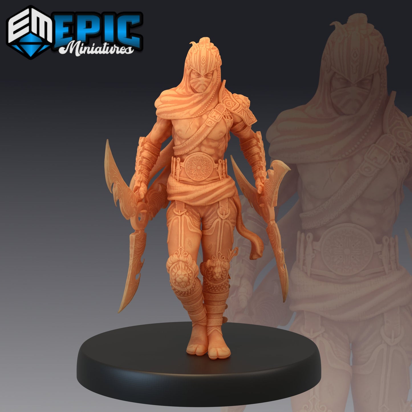 Orient Assassin (3 Variants Available) - Epic Miniatures