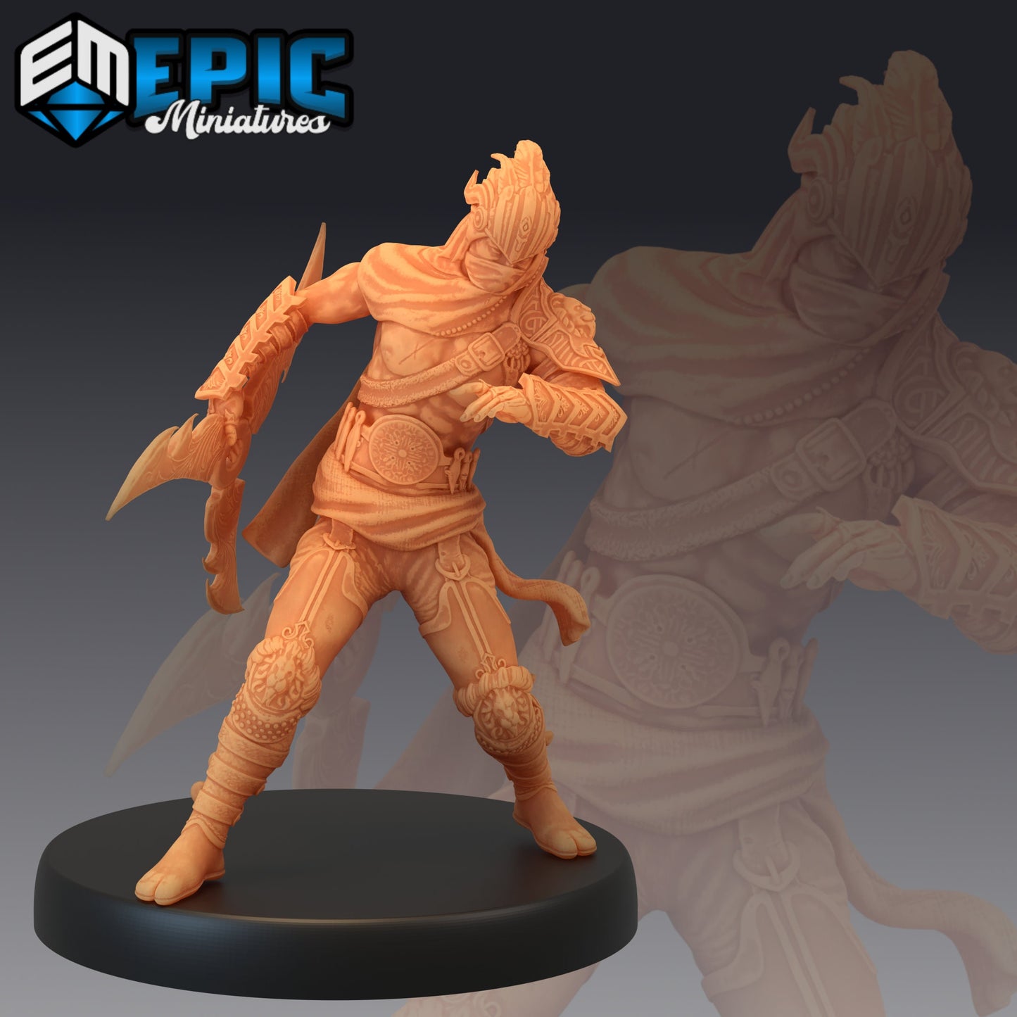 Orient Assassin (3 Variants Available) - Epic Miniatures