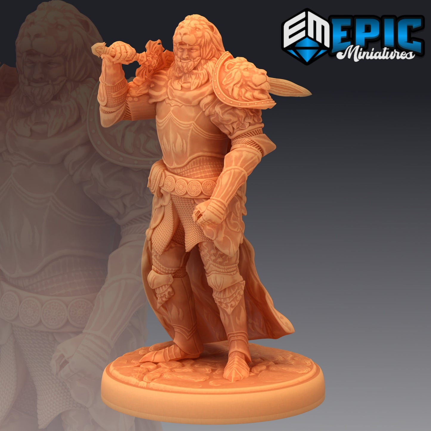 Heracles Knight (3 Variants) - Epic Miniatures