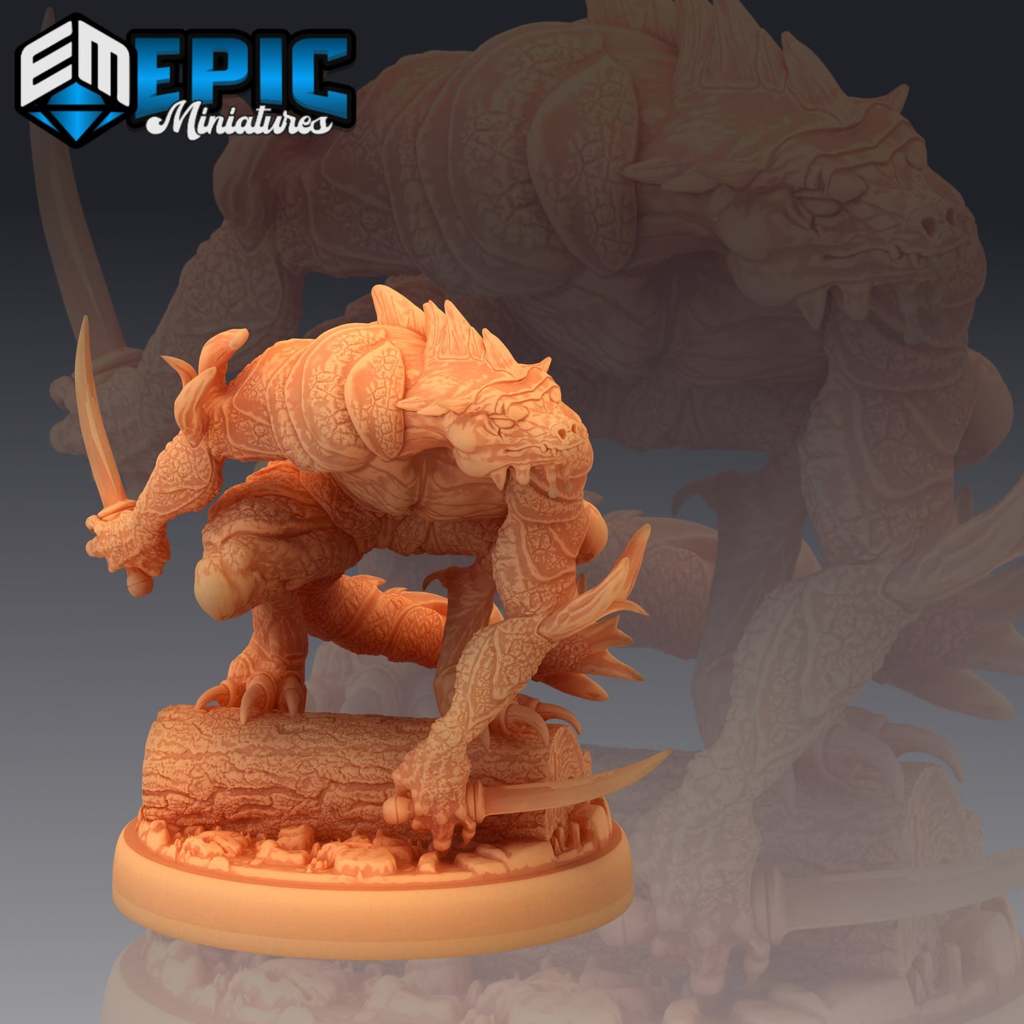 Seafolk Brute (3 Variants) - Epic Miniatures