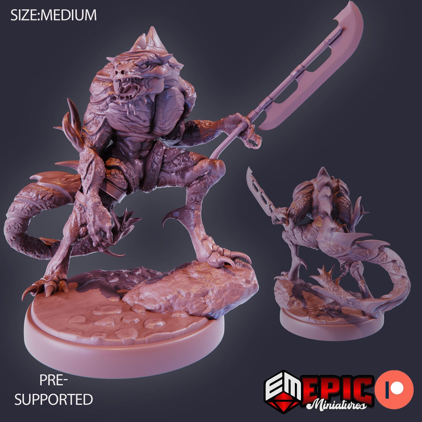 Seafolk Brute (3 Variants) - Epic Miniatures