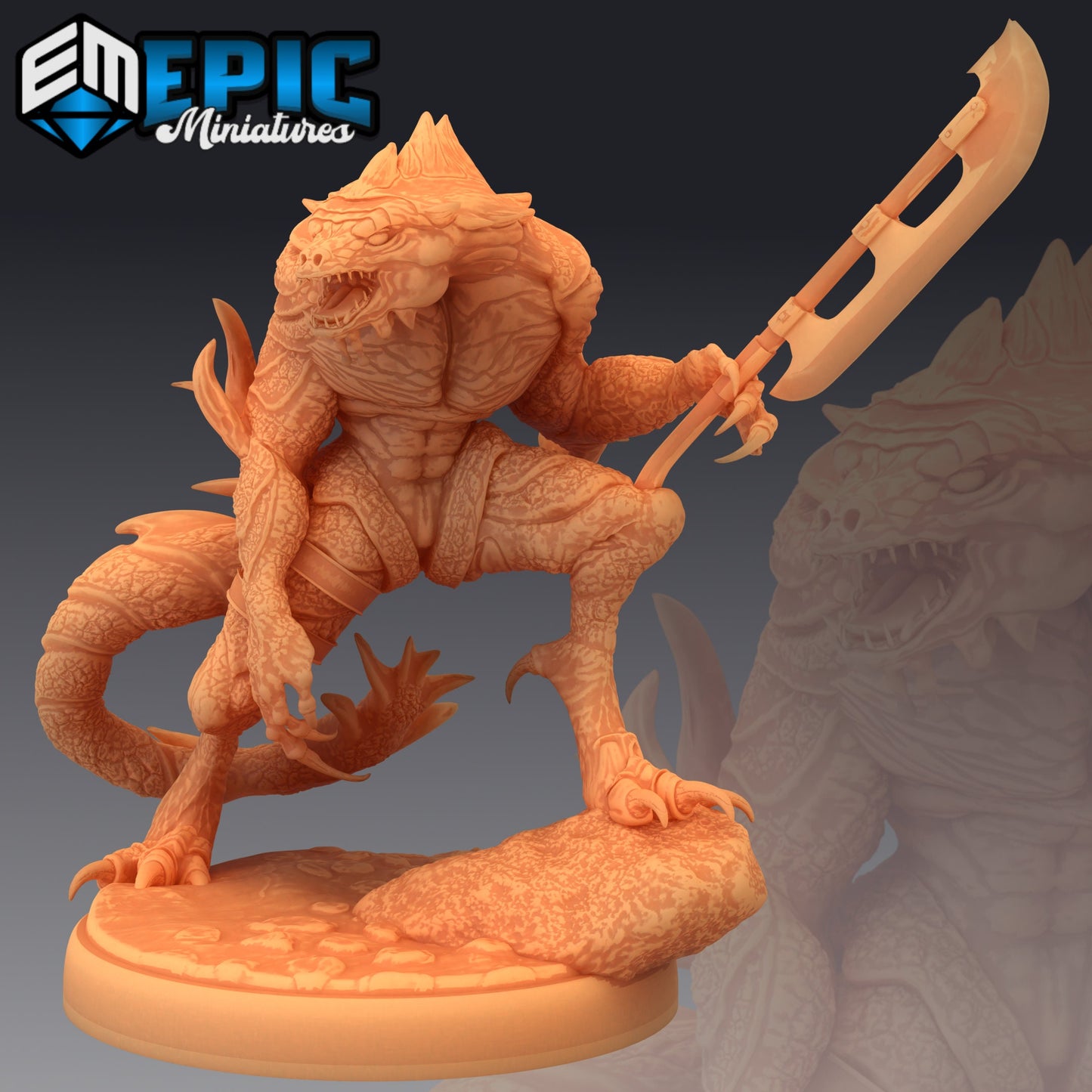 Seafolk Brute (3 Variants) - Epic Miniatures