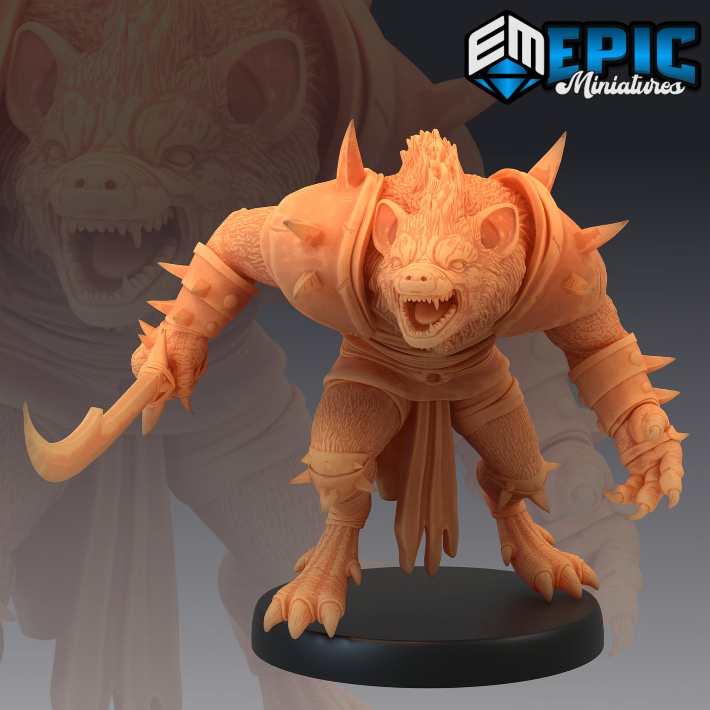 Gnoll (5 Variants) - Epic Miniatures