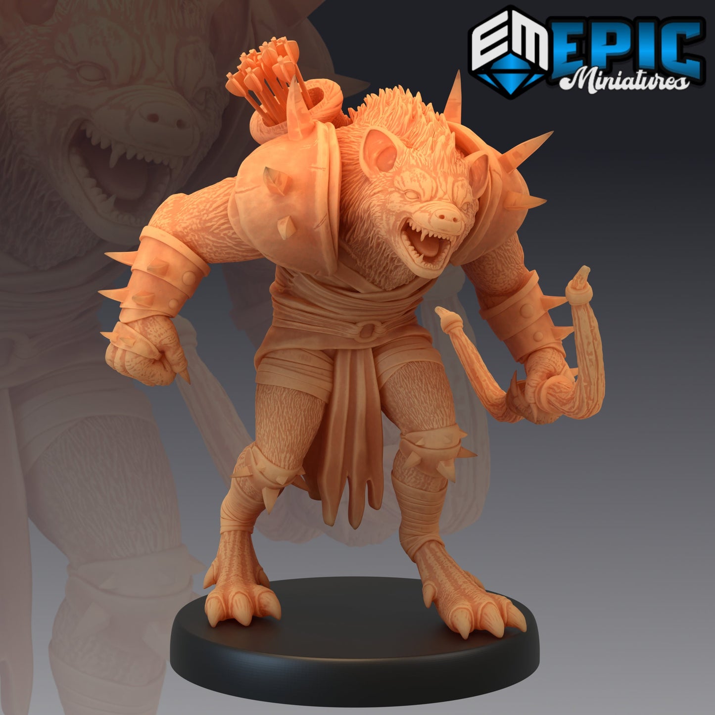 Gnoll (5 Variants) - Epic Miniatures