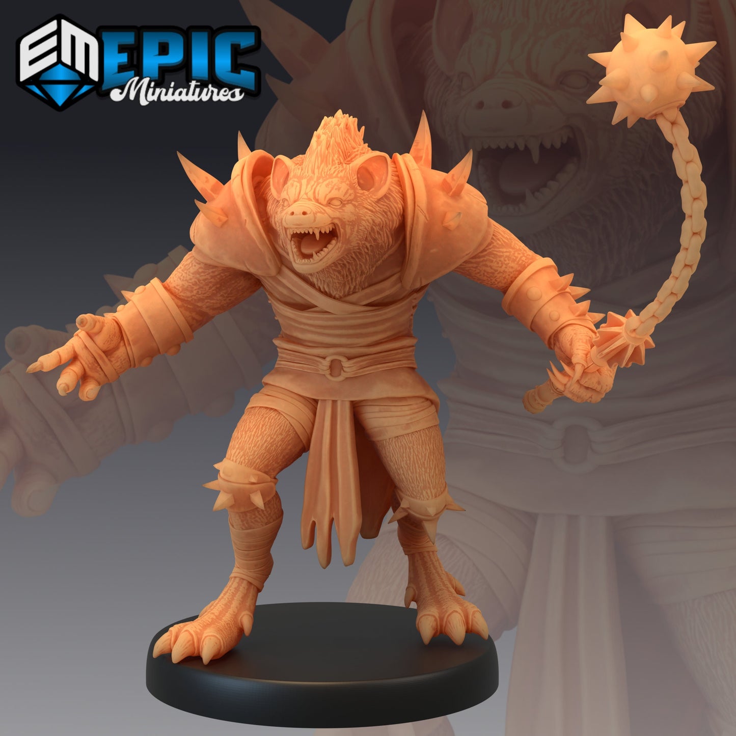 Gnoll (5 Variants) - Epic Miniatures