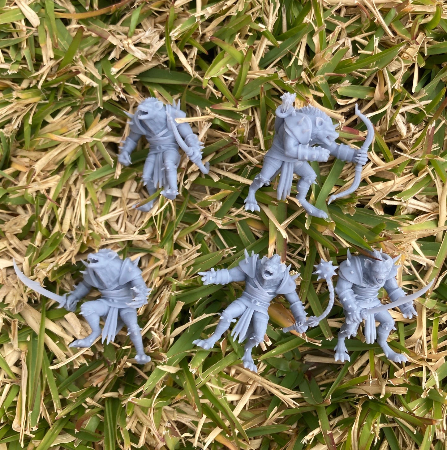 Gnoll (5 Variants) - Epic Miniatures