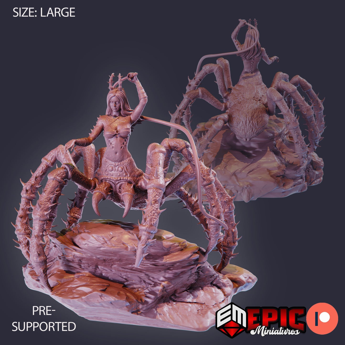 Arachne (3 Variants) - Epic Miniatures