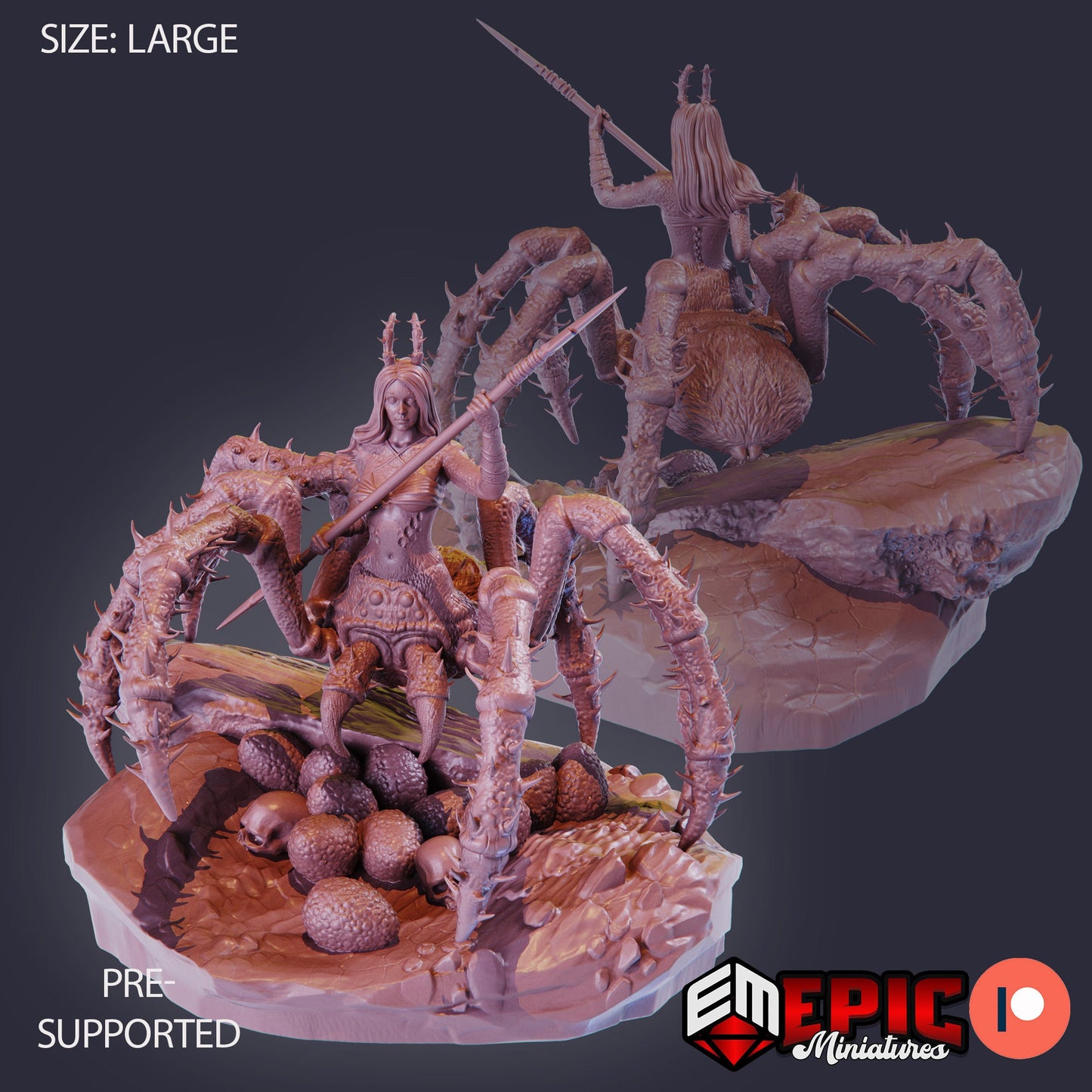 Arachne (3 Variants) - Epic Miniatures