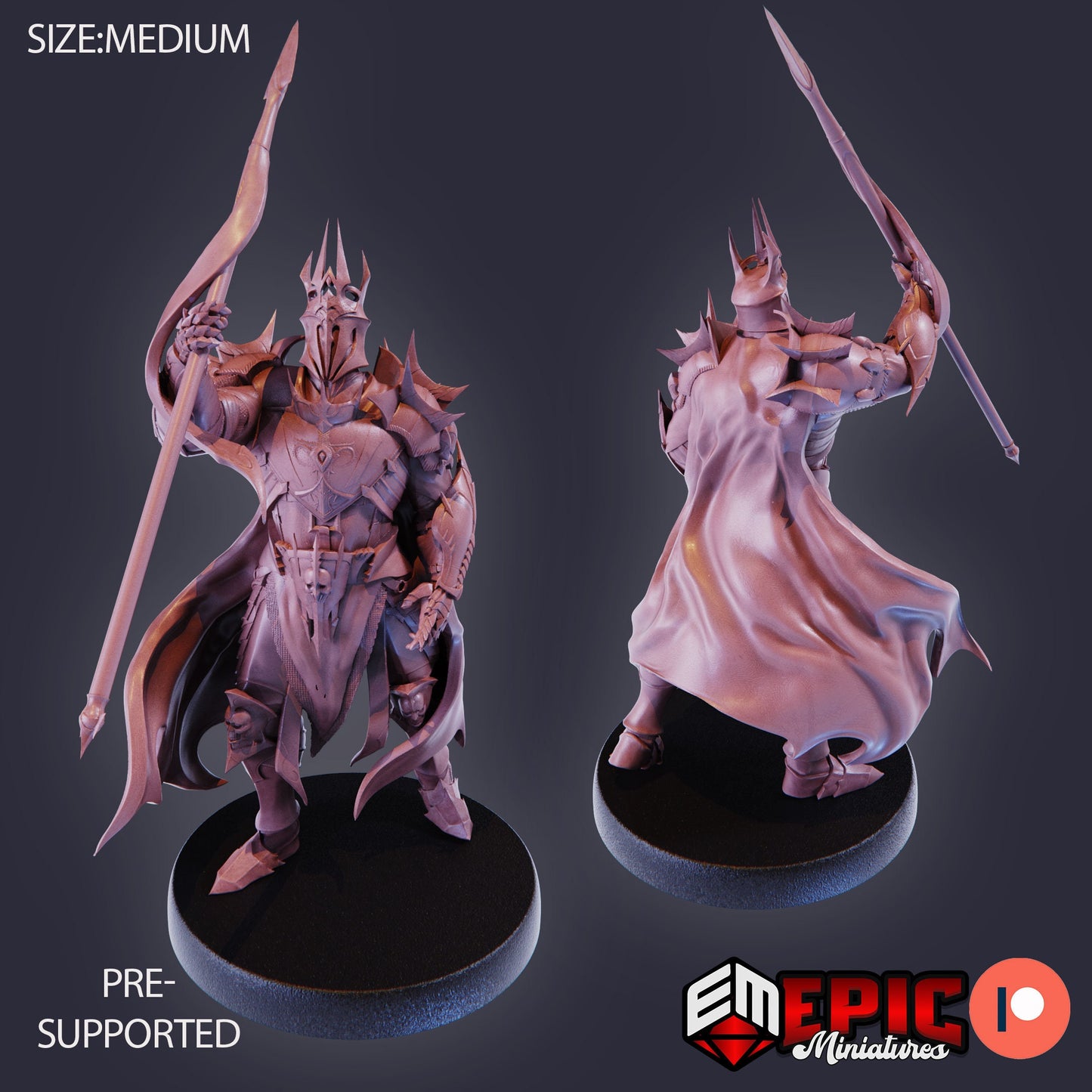 Dark Lord (3 Variants) - Epic Miniatures