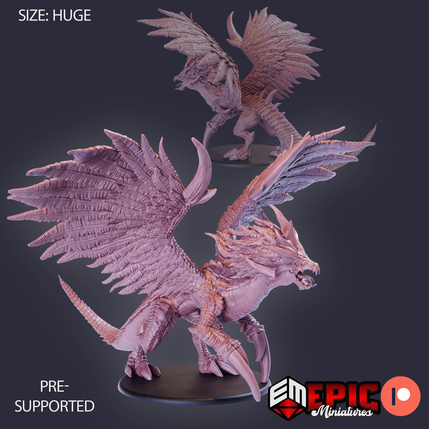 Kukulkan (3 Variants Available) - Epic Miniatures