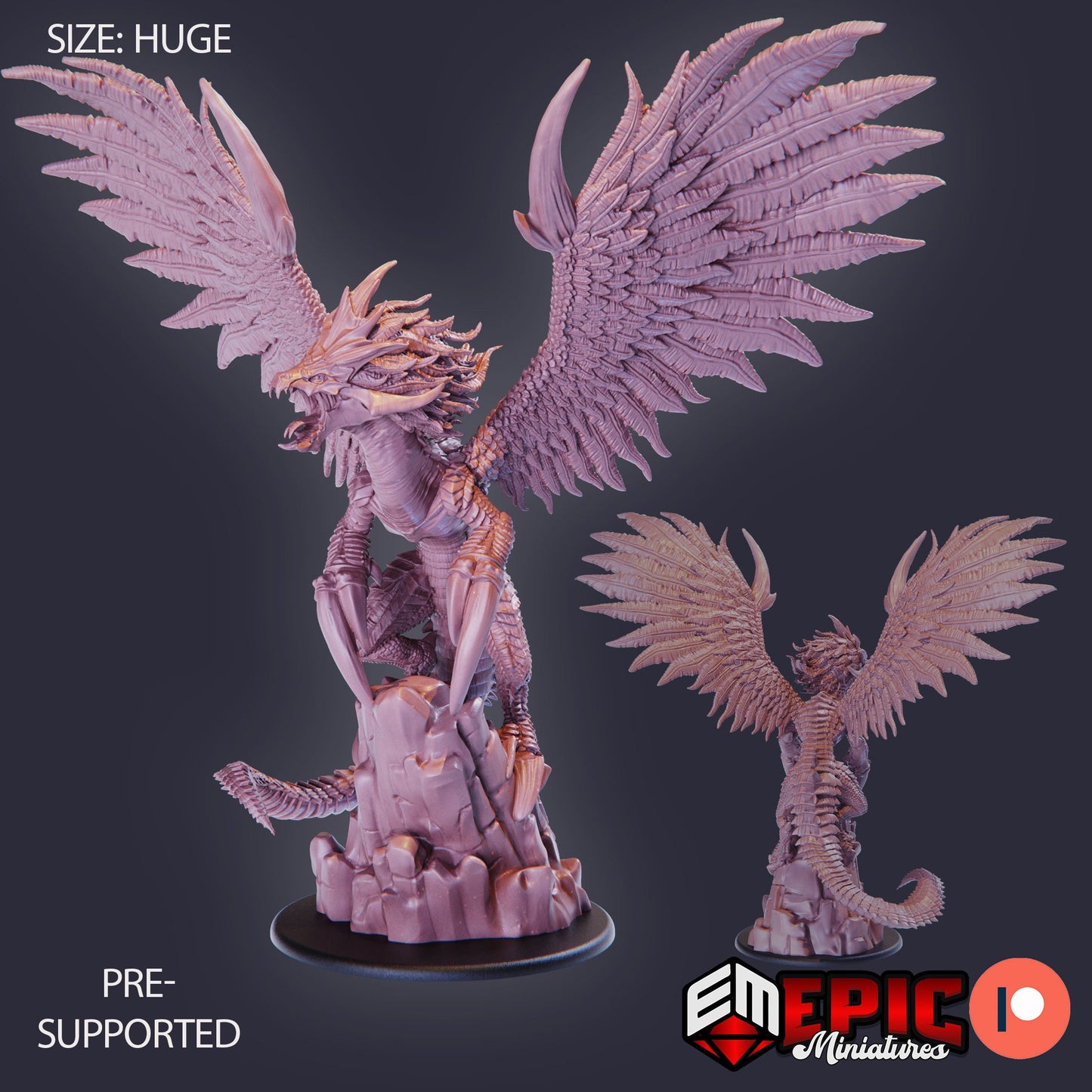 Kukulkan (3 Variants Available) - Epic Miniatures