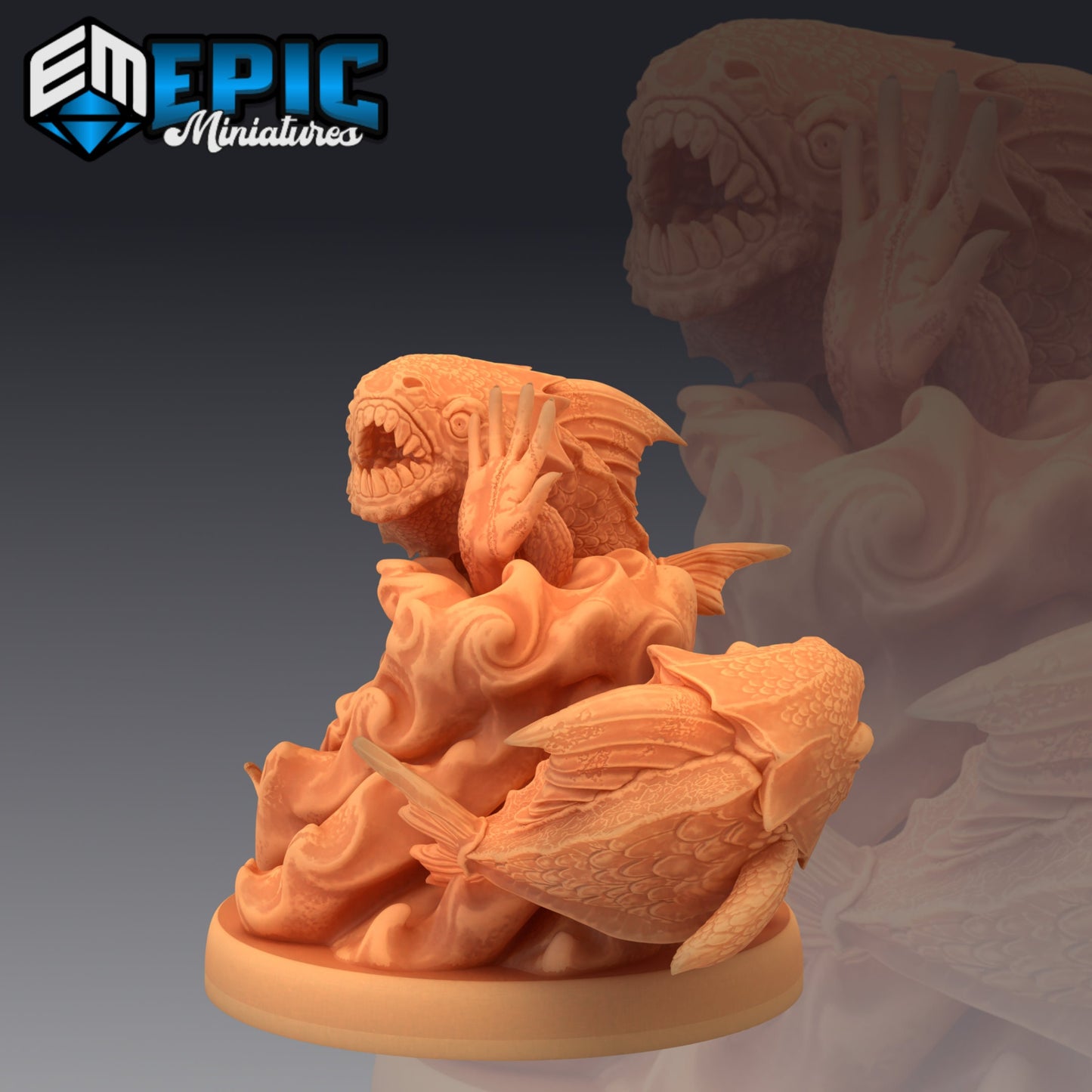Giant Piranha (4 Variants Available) - Epic Miniatures