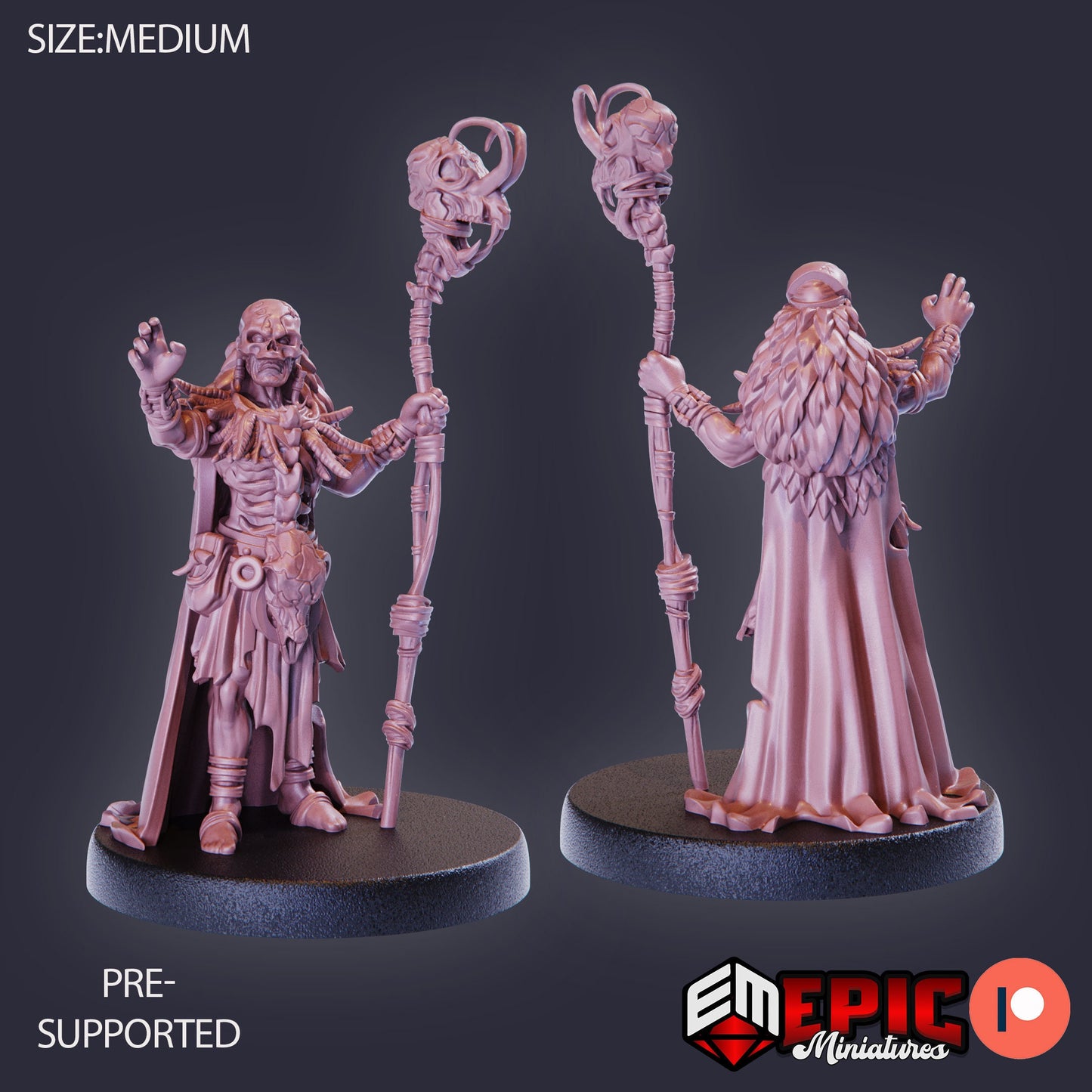 Cannibal Tribe (6 Variants) - Epic Miniatures