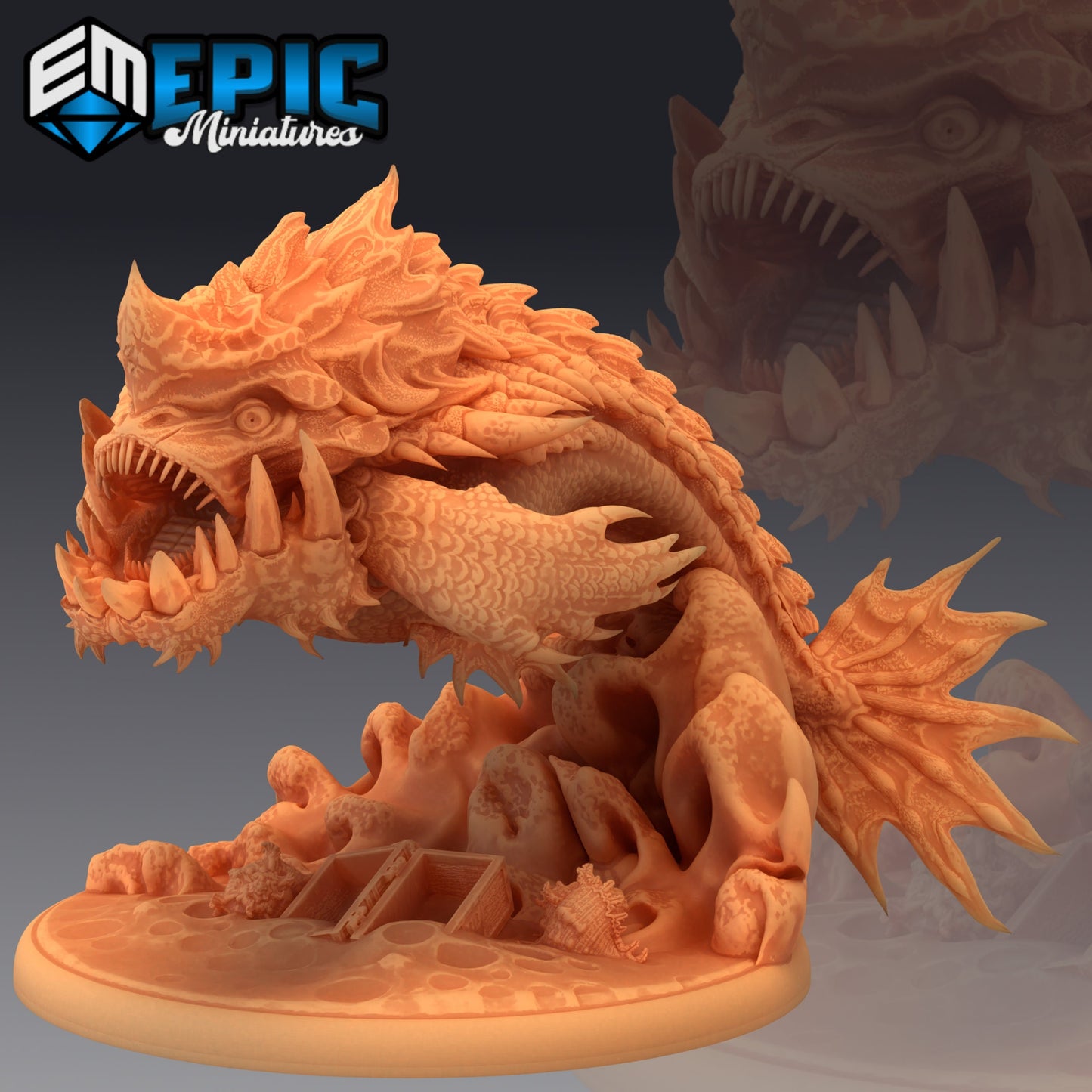 Giant Piranha (4 Variants Available) - Epic Miniatures