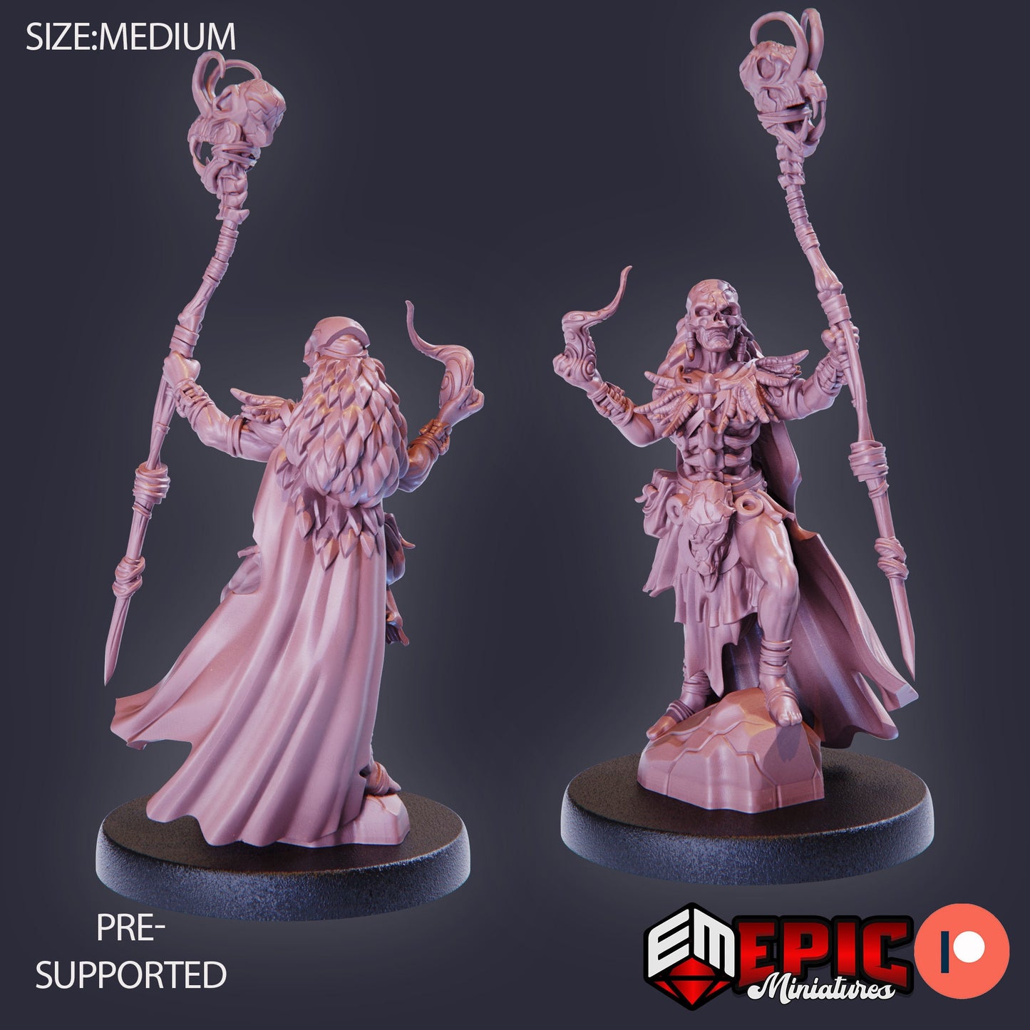 Cannibal Tribe (6 Variants) - Epic Miniatures