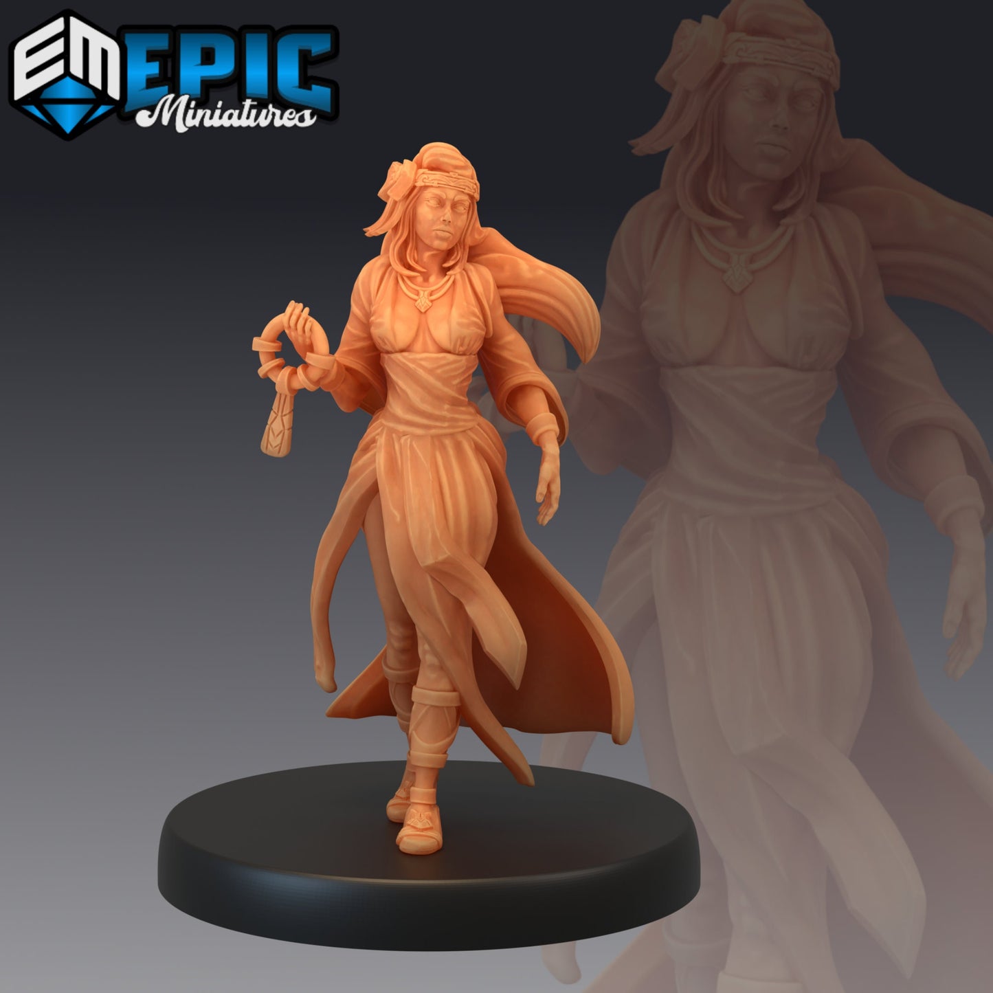 Vampire Hunter/Huntress (4 Variants) - Epic Miniatures