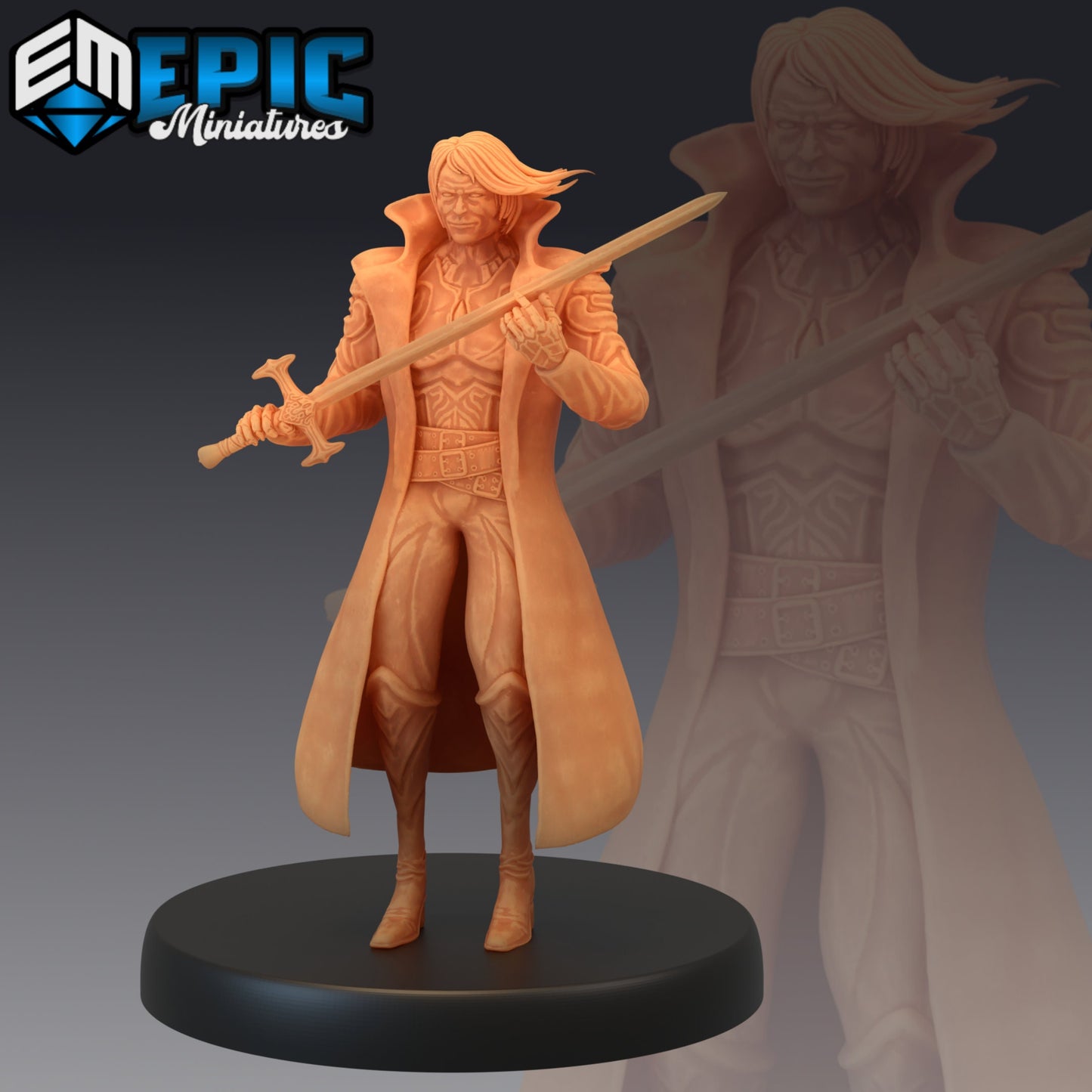 Vampire Hunter/Huntress (4 Variants) - Epic Miniatures