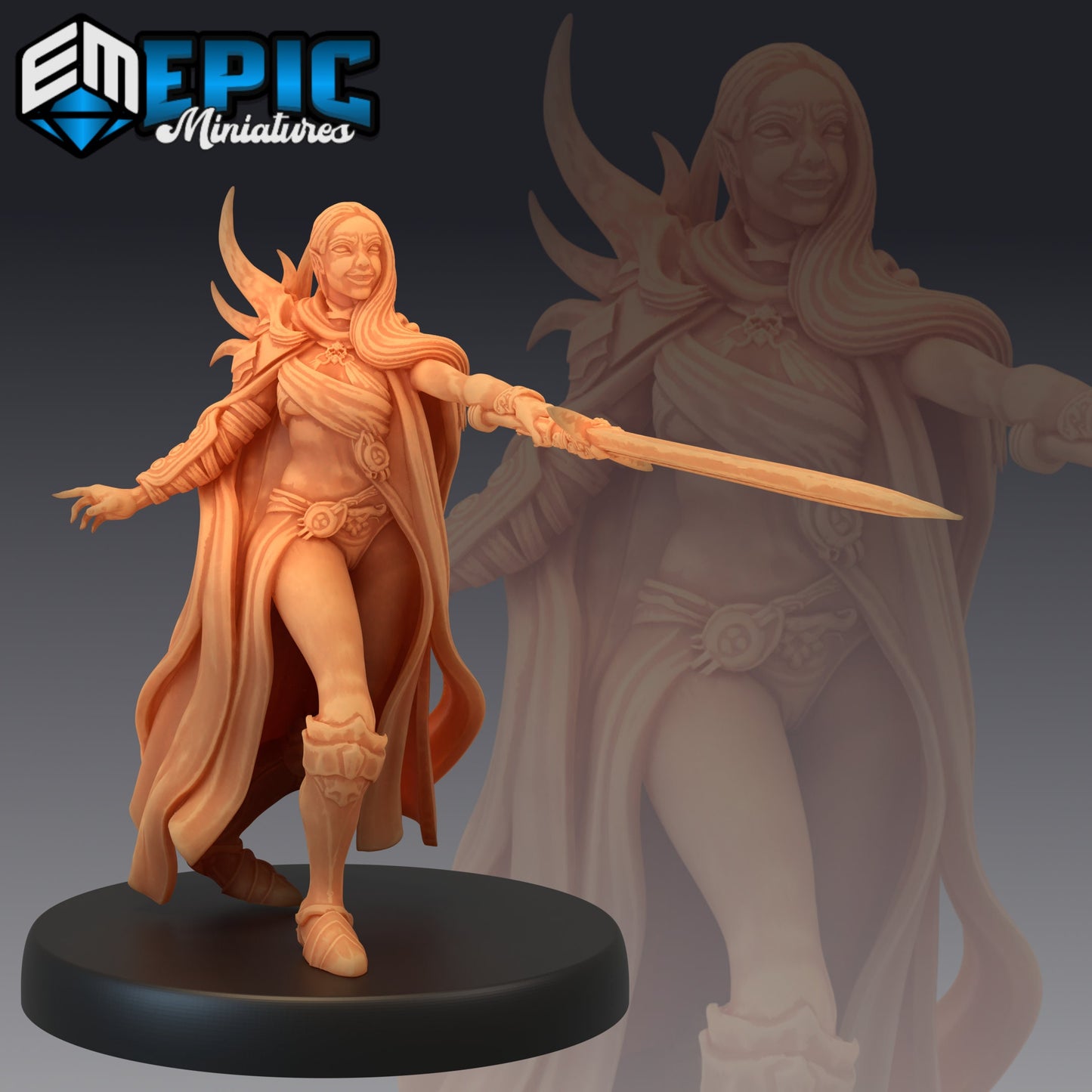 Sadist Elf (3 Variants) - Epic Miniatures