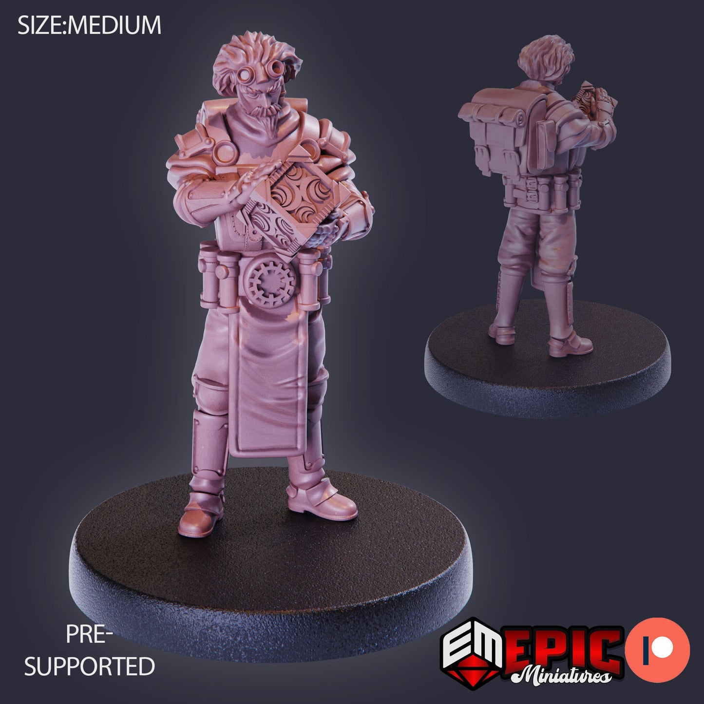 Artificer Baldrick (3 Variants) - Epic Miniatures