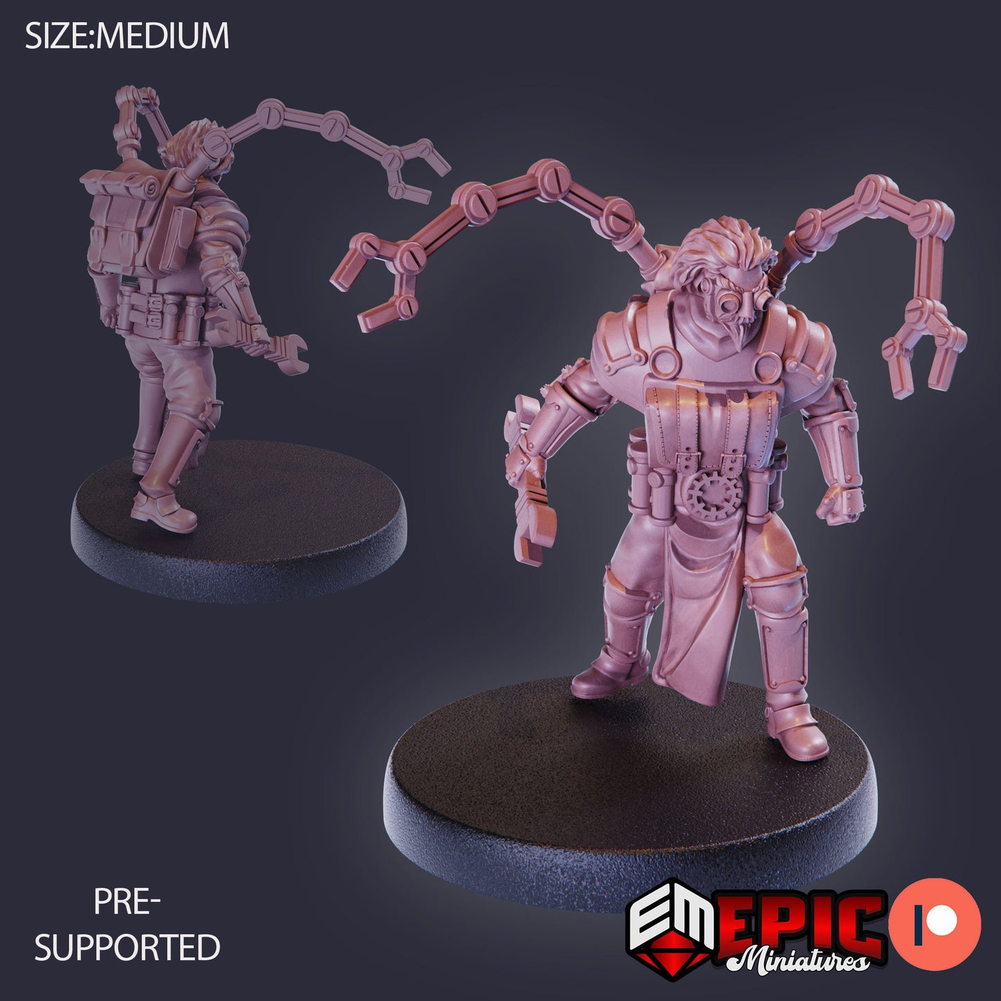 Artificer Baldrick (3 Variants) - Epic Miniatures